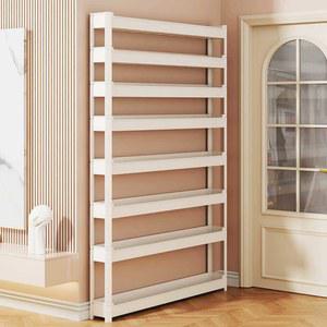 문뒤수납장 가방 폭좁은 틈새장 공간 선반 얇은 슬림 좁은 인 너비13 5cm4단 2걸이2끈