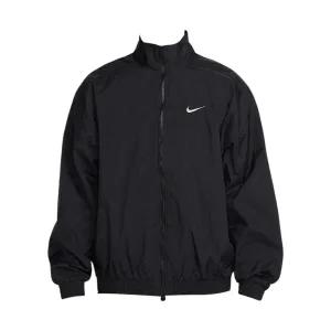 나이키 클럽 오버사이즈 우븐 트랙 자켓 오프 느와르 컬리지 그레이