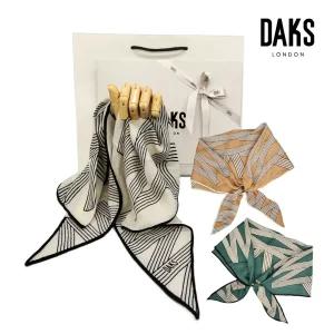 닥스 선분할패턴 캐시미어울스카프 FKO019O