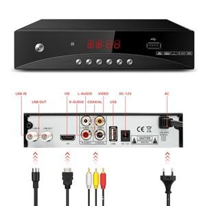 FTA DVB-S2 수신기 셋톱박스 HD 디지털 위성 TV H.264 지원 WIFI DVB S2 튜너 SAT 디코더