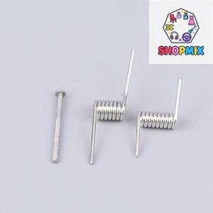 4개입 대형 헤어 집게 특수 액세서리 스틸 토션 스프링 클립용