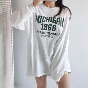 빅사이즈 511 미시박스핏긴팔면티 DNSF337