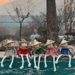 나만의 허수아비 마크라메 걱정인형 만들기 키링 DIY 키트 세트 선물