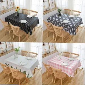 방수 식탁보 테이블보 캠핑 파티 식탁커버 4인용