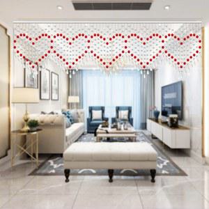 문발 커튼 인테리어 비즈 햇빛 대발 공간 90 미니 야자수 대나무 벽장식 레트로 소품샵