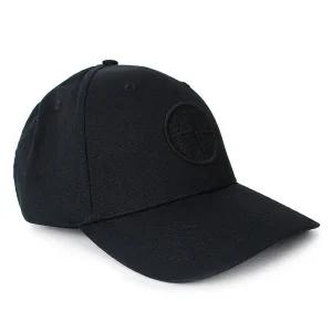 [명품] 25FW 스톤 와펜 로고자수 캡모자 블랙 K2S159100013 S0248 V0029