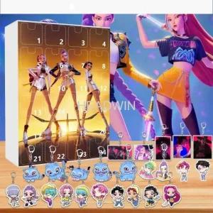  1+1 케데헌 캘린더 선물박스 생일 크리스마스 선물 키링 굿즈 랜덤박스 케이팝 데몬 헌터