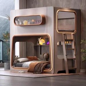 시노 2층침대 고급 계단형 학생 어린이2층침대 복층