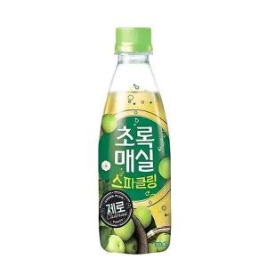 웅진 초록매실 스파클링 제로 350ml 40개