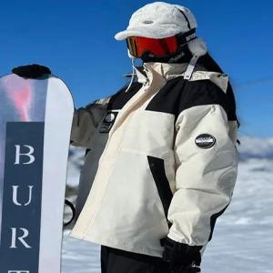 보드복 자켓 팬츠 스키복 스노우 빅사이즈 5XL 남자여자공용 상의