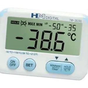 (올핀)HM 디지털 냉장고 온도계 TM-3000 유치원용 LCD 2M