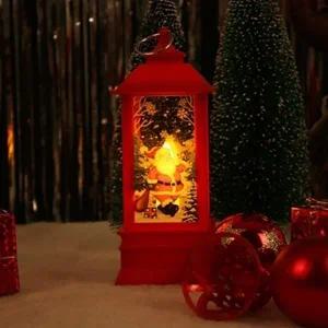 ( )크리스마스랜턴(레드 산타) 크리스마스조명