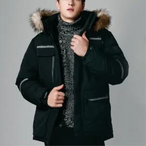 스키복 보드복 라쿤털 후드 방수 자켓 블랙 방풍점퍼 활용도높은재킷 겨울 방한복