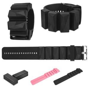 럭스베노 웨어러블 손목 및 발목 무게 -1파운드 세트 2, 여성 남성용 무게, 필라테스, 요가 걷기 운동용 사무실 운동 홈 체육관 장비. 손, 다리, 발목을 위한 조절 가능한 밴드 팔찌