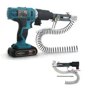 자동 스크류 연결 연발 나사 매거진 피스 건 건연결hij450