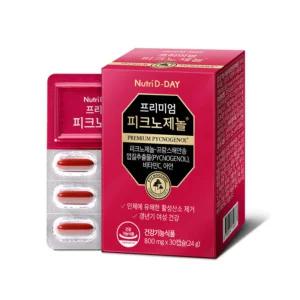 뉴트리디데이 피크노제놀 비타민C 아연 선물 30캡슐 BNS
