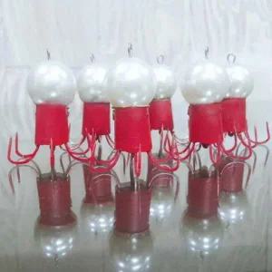 [골드스마일]쭈꾸미볼 갑오징어 문어 낚시 미끼 진주레드 킬러 애자 낚시용품