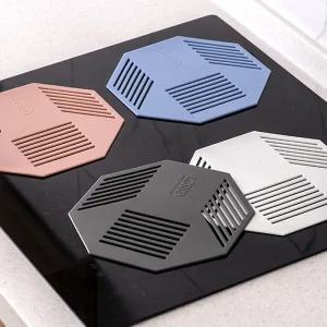 국산 플라이토 인덕션 보호 매트 실리콘 인덕션 보호 패드 깔개 에어쉴드