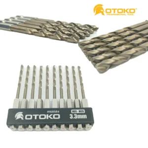 코발트 스텐드릴날 HSS M35 드릴비트 3.3mm 스텐기리 스텐드릴날 SUS길이