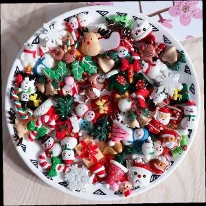 크리스마스 미니어처 장식 파츠 산타 루돌프 눈사람 트리 데코 만들기 재료