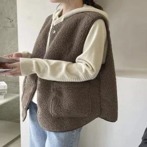 성인수면조끼 극세사 양털 겨울 빅사이즈 어른