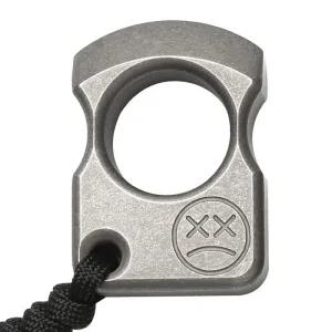 호신용 너클 핑거 방어 반지 손가락 미니 너클반지 티타늄 합금