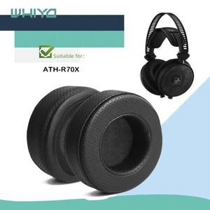 ATHR70X R 70X 헤드폰 쿠션 슬리브 벨벳 이어 패드 컵 귀마개 커버 호환용 Whiyo 교체