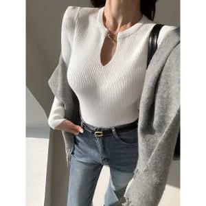 [다바걸][D&B made] [더 니트]클로쎄버클퍼프울니트