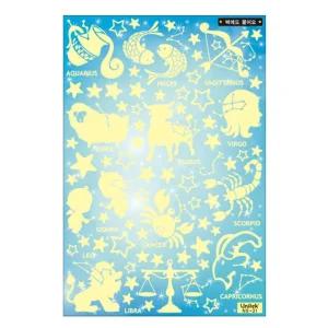 야광별 별자리 성좌 NS-31/거울스티커/캠핑스티커/데코스티커/유리스티커/현관문장식/현관스티커/그림스티
