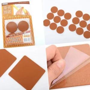 투명 실리콘 바닥 미끄럼방지패드 바닥보호 쿠션 접착 소음방지 가구다리 의자캡