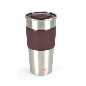 이중 스테인레스 머그컵 텀블러 460ml 포스코 정품 POSCO 스틸 사무실 커피컵 보온보냉 스탠 오피스 물컵