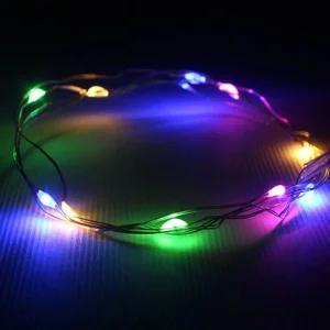 글로벌이지 LED 레인보우 줄전구 10구