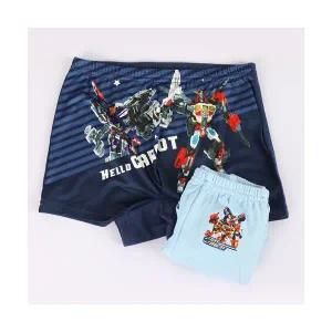 매장정품 PREMIERFAM 헬로카봇 남아용 드로즈 팬티 2매세트_2