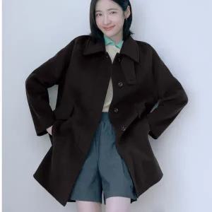 [롯데백화점]쥬크 루즈핏 하프 코트 Z254MSG156