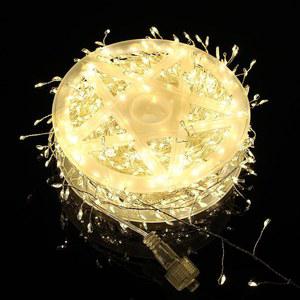 LED 와이어 1000구 전구 조명 연장형 장식 좁쌀전구 트리 대형 크리스마스