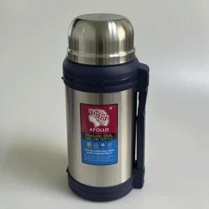 국내산 아폴로 대용량 보온병 보냉병 스텐보온병 얼음통 등산 이유식 캠핑 손잡이
