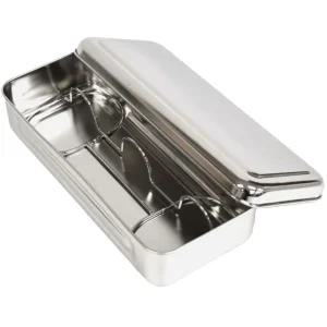 스텐 수저통 사각 수저함 정리함 단체급식 조리도구함 포크꽂이 숟가락통 집들이선물 스푼통 국자통 식기통