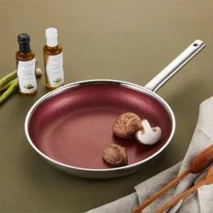 클래딘 인덕션 직화 IH 통3중 스텐 베네핏 편수 양수 코팅 프라이팬 28cm