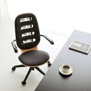 [마켓비]고품질 컴퓨터 책상의자 사무실 허리편한 높이조절 안마 의자 식...