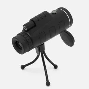 소형 망원경 휴대용 컴팩트 스마트폰 40 배율 망원경 아웃도어 삼각대 여행 거치대 콘서트 휴대폰 접이식