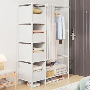 철제 스탠드 행거 스탠드형 시스템 옷걸이 드레스 룸 행거 수납 이동식 자취방 무타공 침실