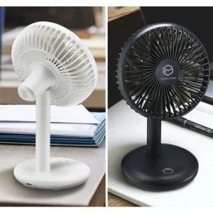 고급 무선 mono 탁상용 미니 4인치 6인치 선풍기 휴대용 강력한 바람 캠핑 사무실 소형선풍기