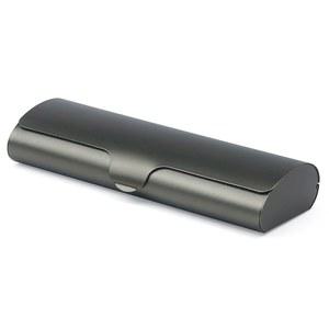 마르스루트 슬림 안경 케이스, 알루미늄 하드 쉘, 근시 남성용 얇은 라이트 매트 케이스