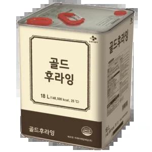 CJ (씨제이)골드 후라잉 대용량 식용유 대두유 콩기름 18L