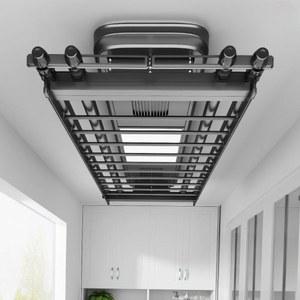 전동 빨래 건조대 135 240cm 베란다 발코니 천장 자동 건조기 화이트 리모컨제어