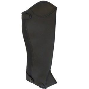 승마챕스 다리 보호대 정강이 가드 라이더 블랙 장화 각반 하프 레그 승마바지 장비 가죽
