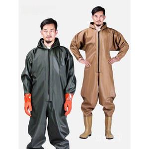 낚시바지 전신장화바지 방수 겨울 체 장비 장화바지 커피색 가슴장화 민물 전신 일체형