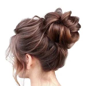 [하프클럽/]볼륨 똥머리 만두머리 한복올림 상투 댕고 셀프 업스타일