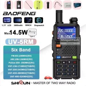 무선 AM 3800mAh UV5RH 145W 바오펑 튜닝용품 VHF UC 무전기 UV5RM 업 충전기 복사 UHF 라디오 주파수