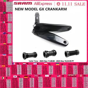 허브스페이스 휠 SRAM GX NX SX EAGLE 12 속도 DUB 크랭크 암 170mm 175mm M 양면 자전거 BSA BB92 PF30 Sr